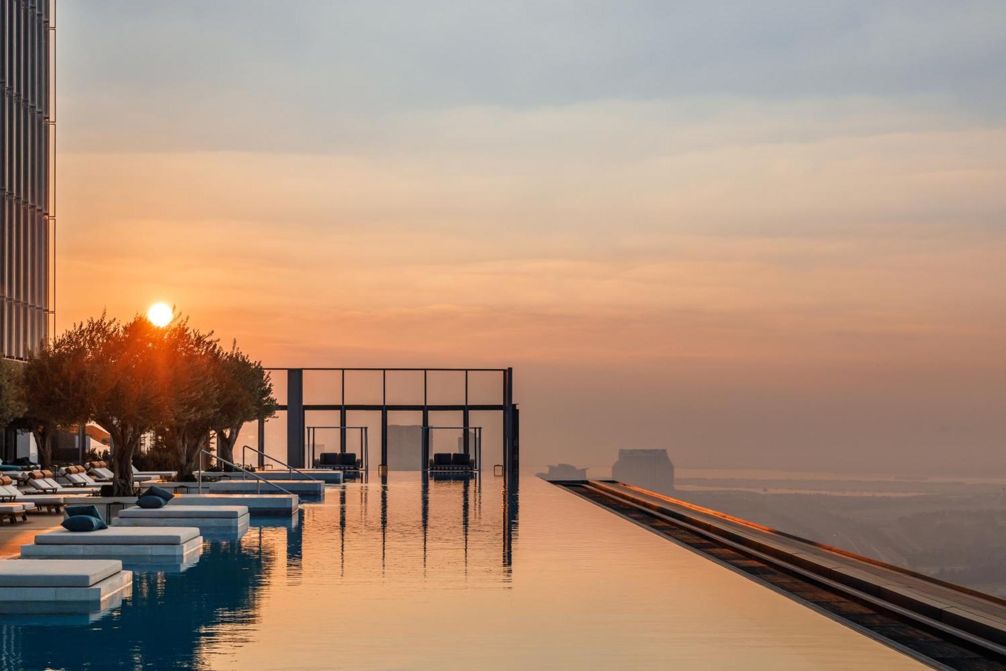 One&Only One Za'Abeel Hotell Dubai Exteriör bild The View