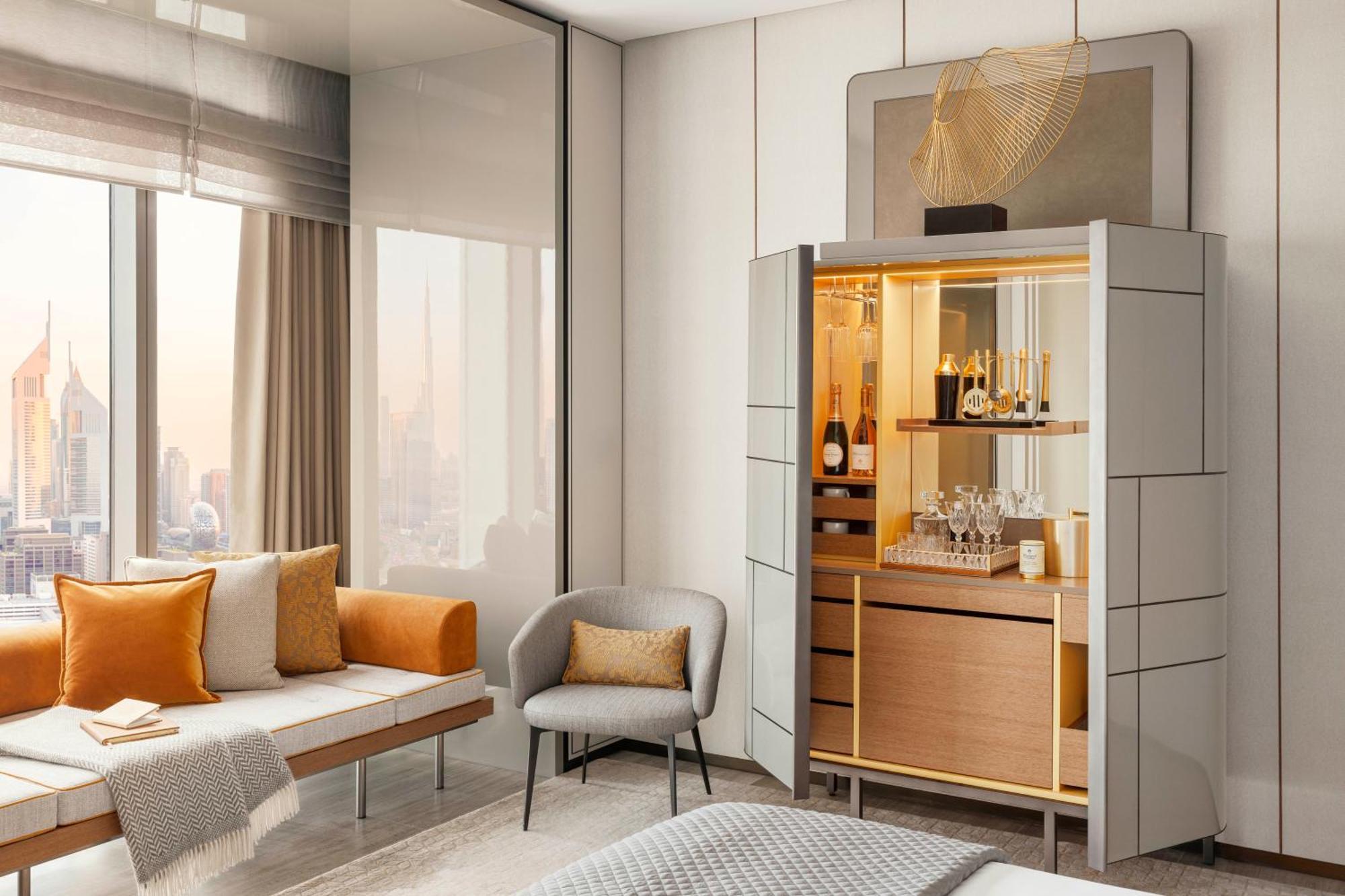 One&Only One Za'Abeel Hotell Dubai Exteriör bild A home bar